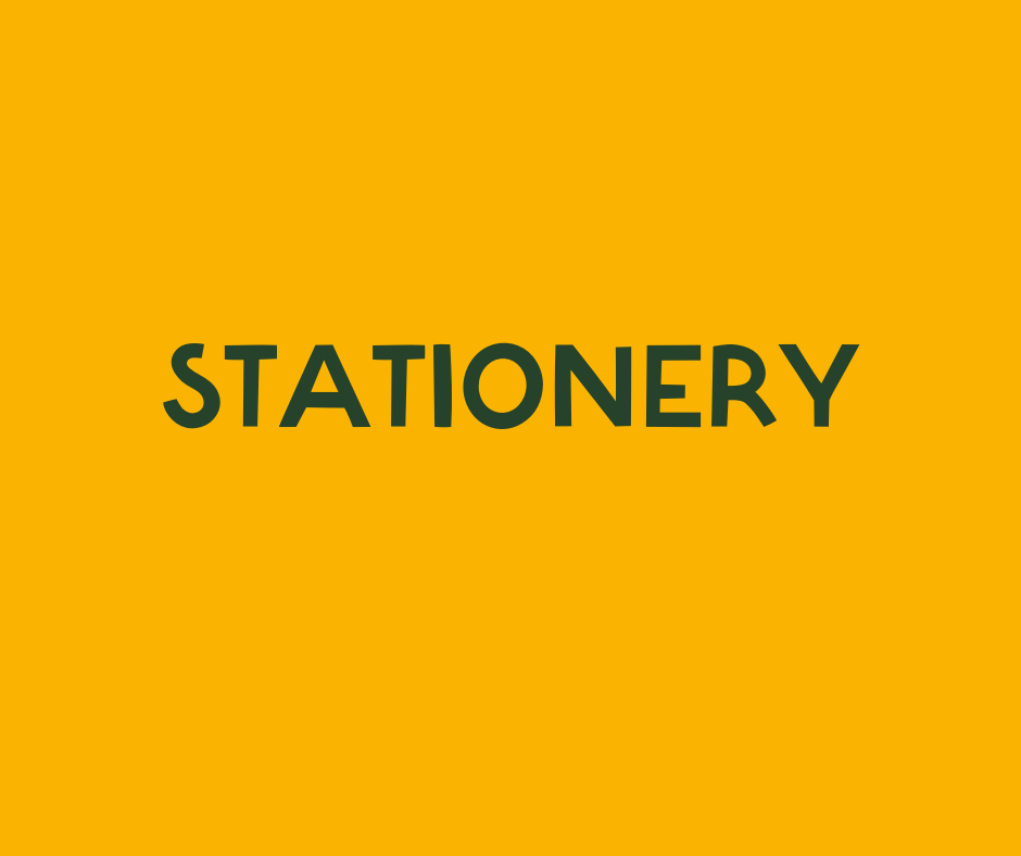 Stationery