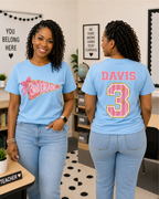 Grade Level Teacher Tee | Personalized Name & Grade Shirt
