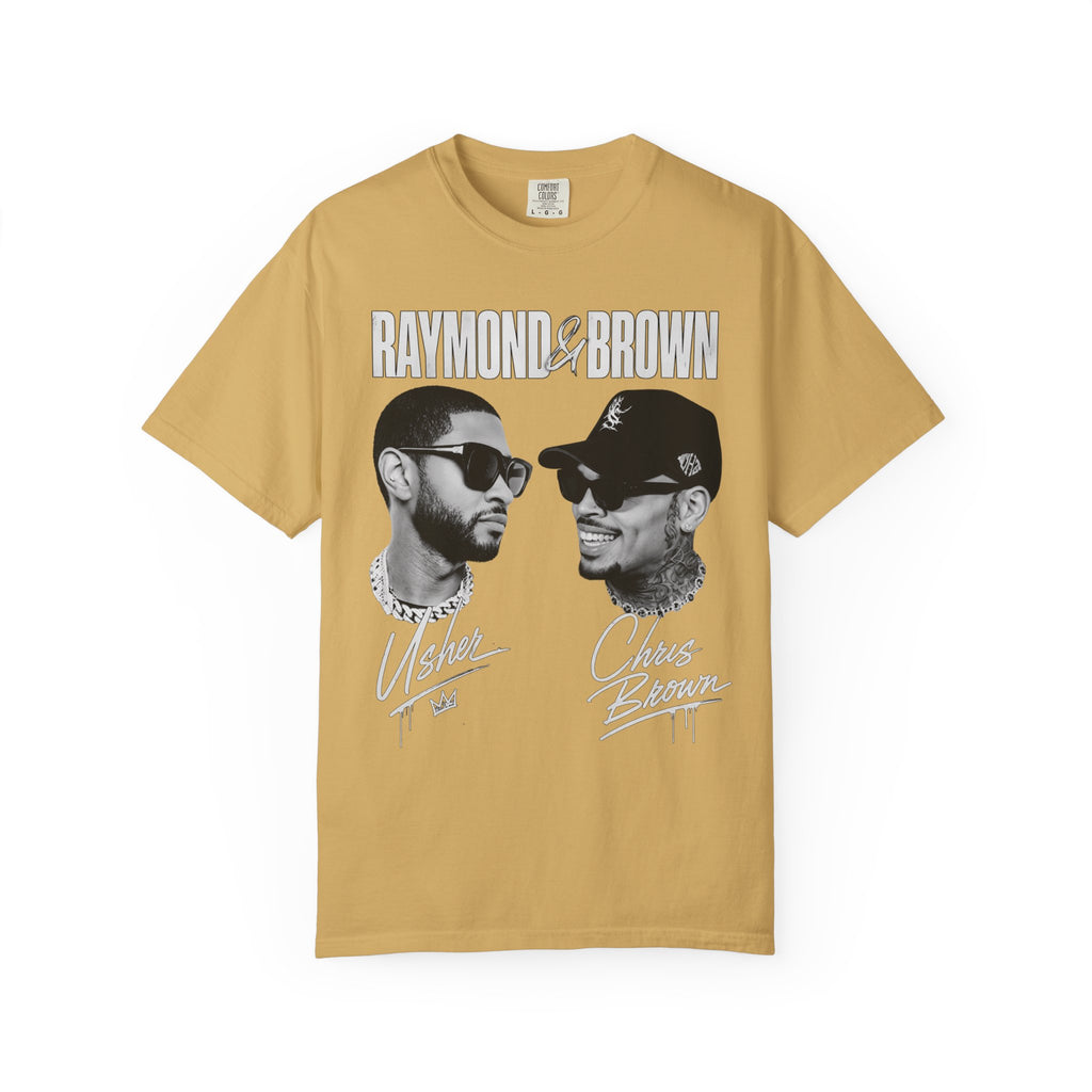 The R&B Tour comfort colors Fan Shirt, Concert Tee, Front and Back Graphic T-Shirt, Unisex Music Fan Tee, Concert Outfit,
