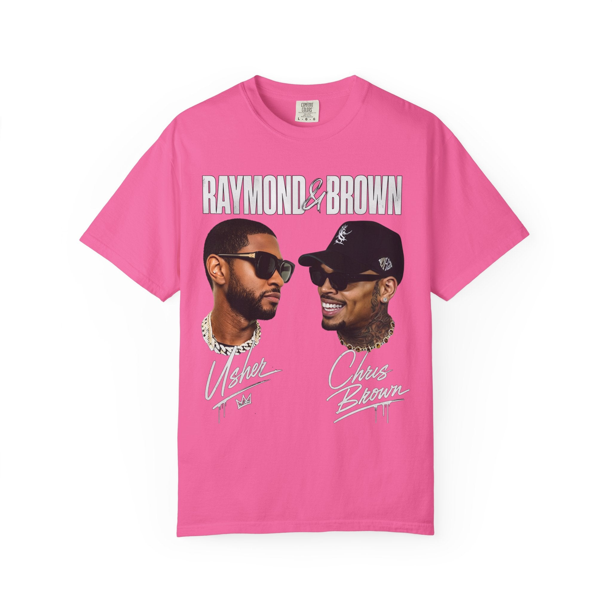 The R&B Tour comfort colors Fan Shirt, Concert Tee, Front and Back Graphic T-Shirt, Unisex Music Fan Tee, Concert Outfit,