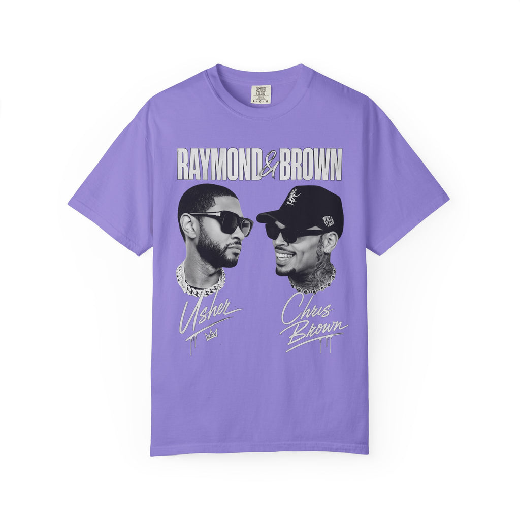 The R&B Tour comfort colors Fan Shirt, Concert Tee, Front and Back Graphic T-Shirt, Unisex Music Fan Tee, Concert Outfit,