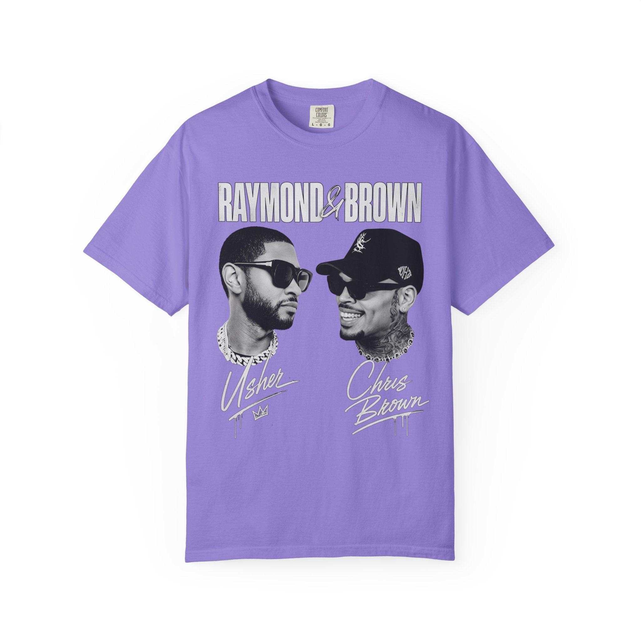 The R&B Tour comfort colors Fan Shirt, Concert Tee, Front and Back Graphic T-Shirt, Unisex Music Fan Tee, Concert Outfit,