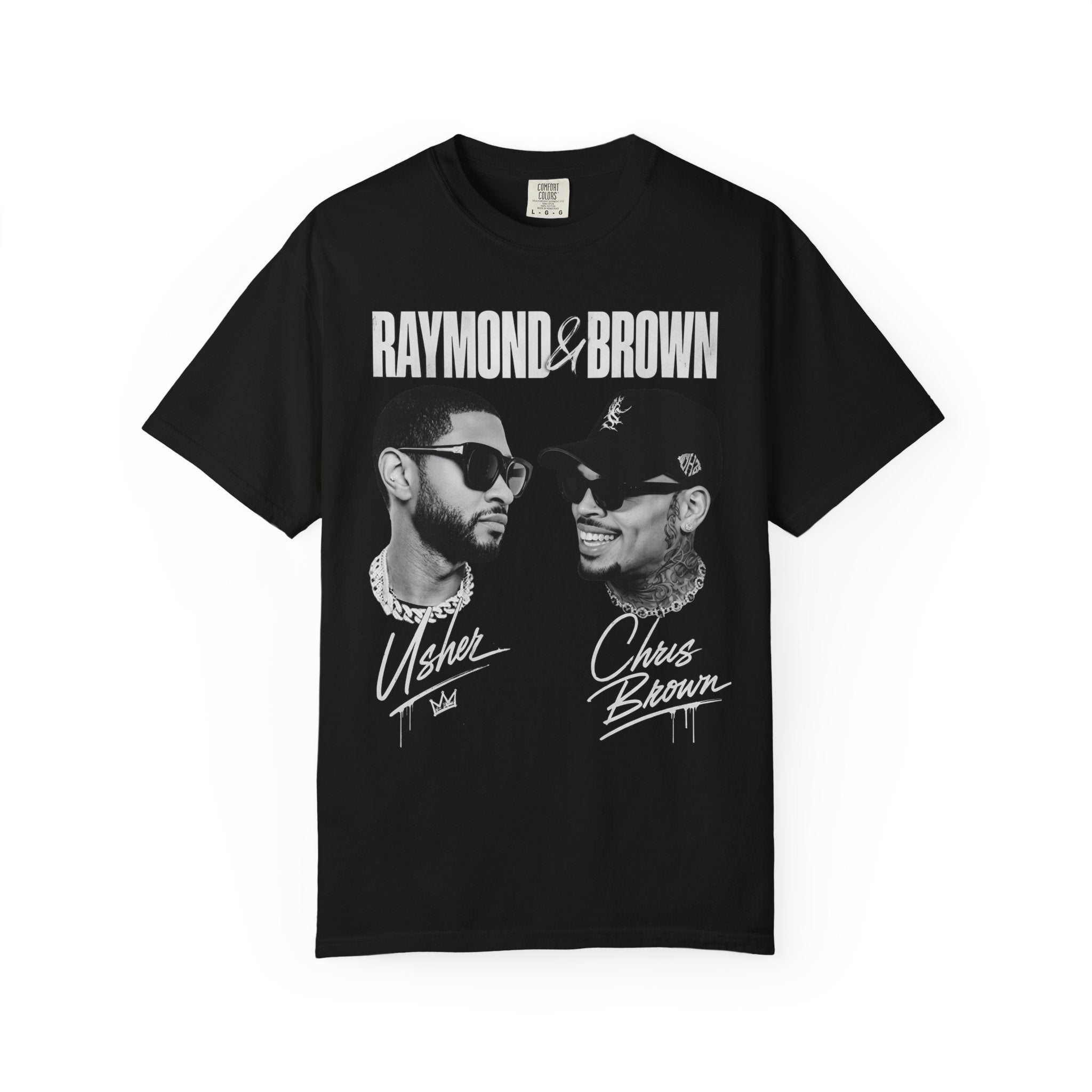 The R&B Tour comfort colors Fan Shirt, Concert Tee, Front and Back Graphic T-Shirt, Unisex Music Fan Tee, Concert Outfit,