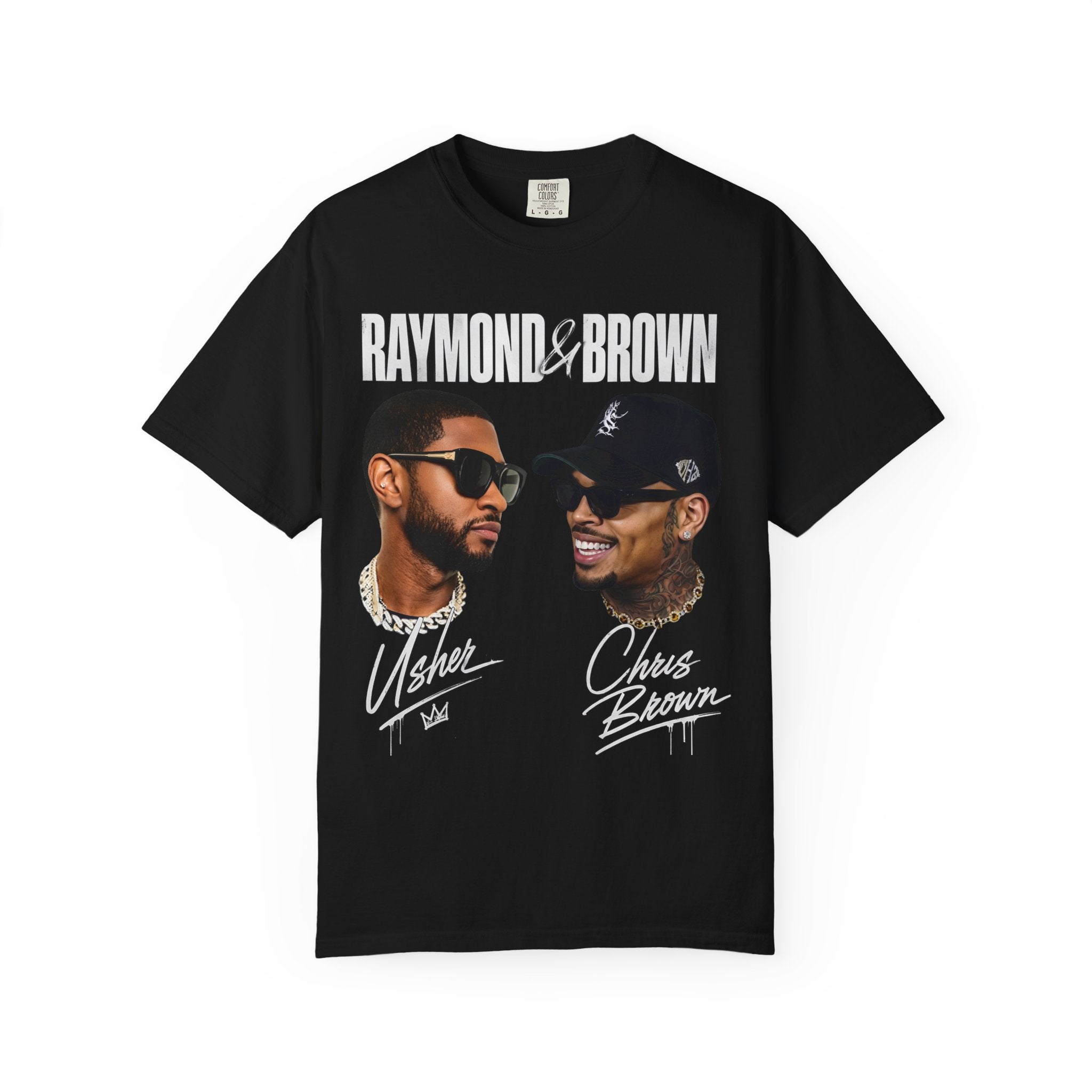 The R&B Tour comfort colors Fan Shirt, Concert Tee, Front and Back Graphic T-Shirt, Unisex Music Fan Tee, Concert Outfit,