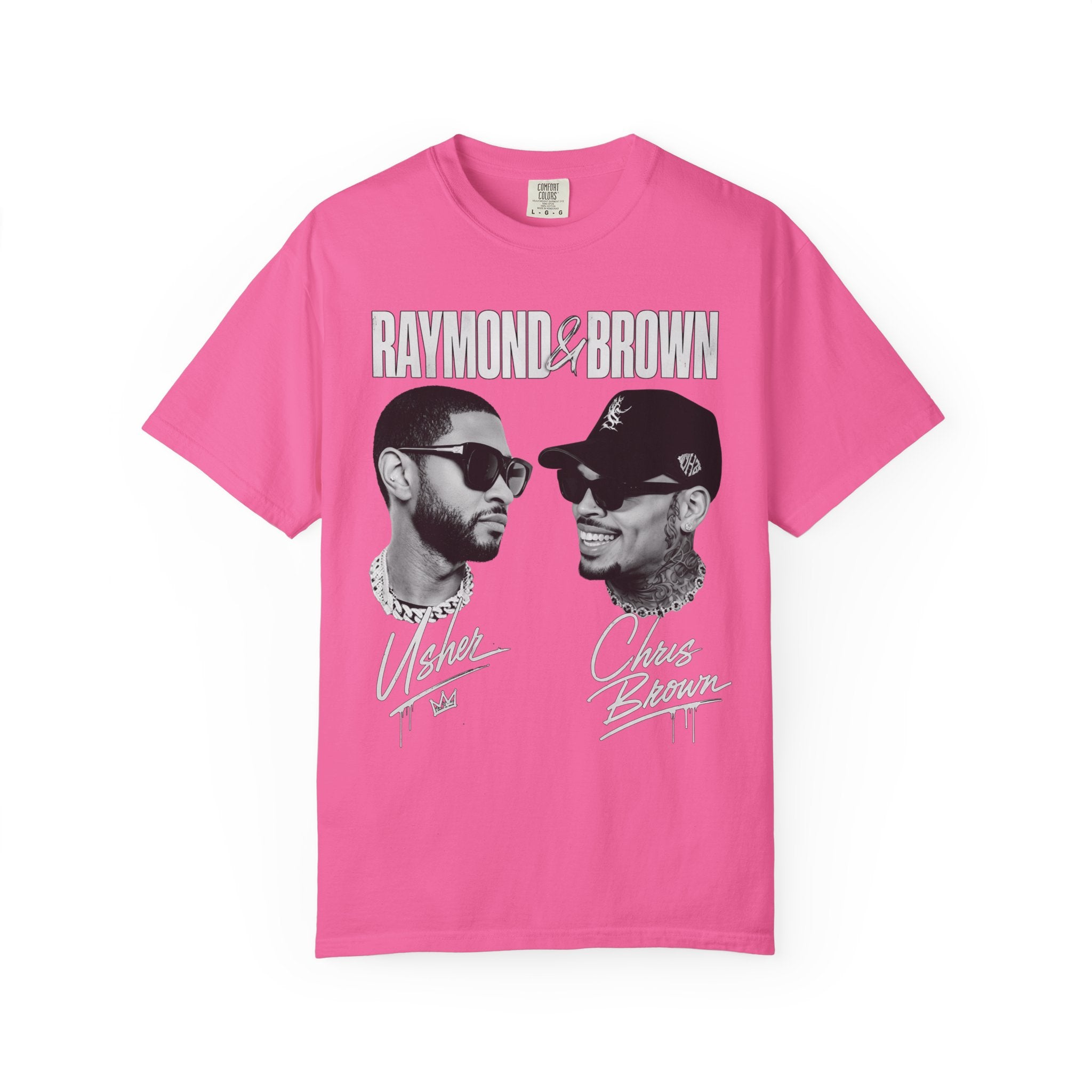 The R&B Tour comfort colors Fan Shirt, Concert Tee, Front and Back Graphic T-Shirt, Unisex Music Fan Tee, Concert Outfit,