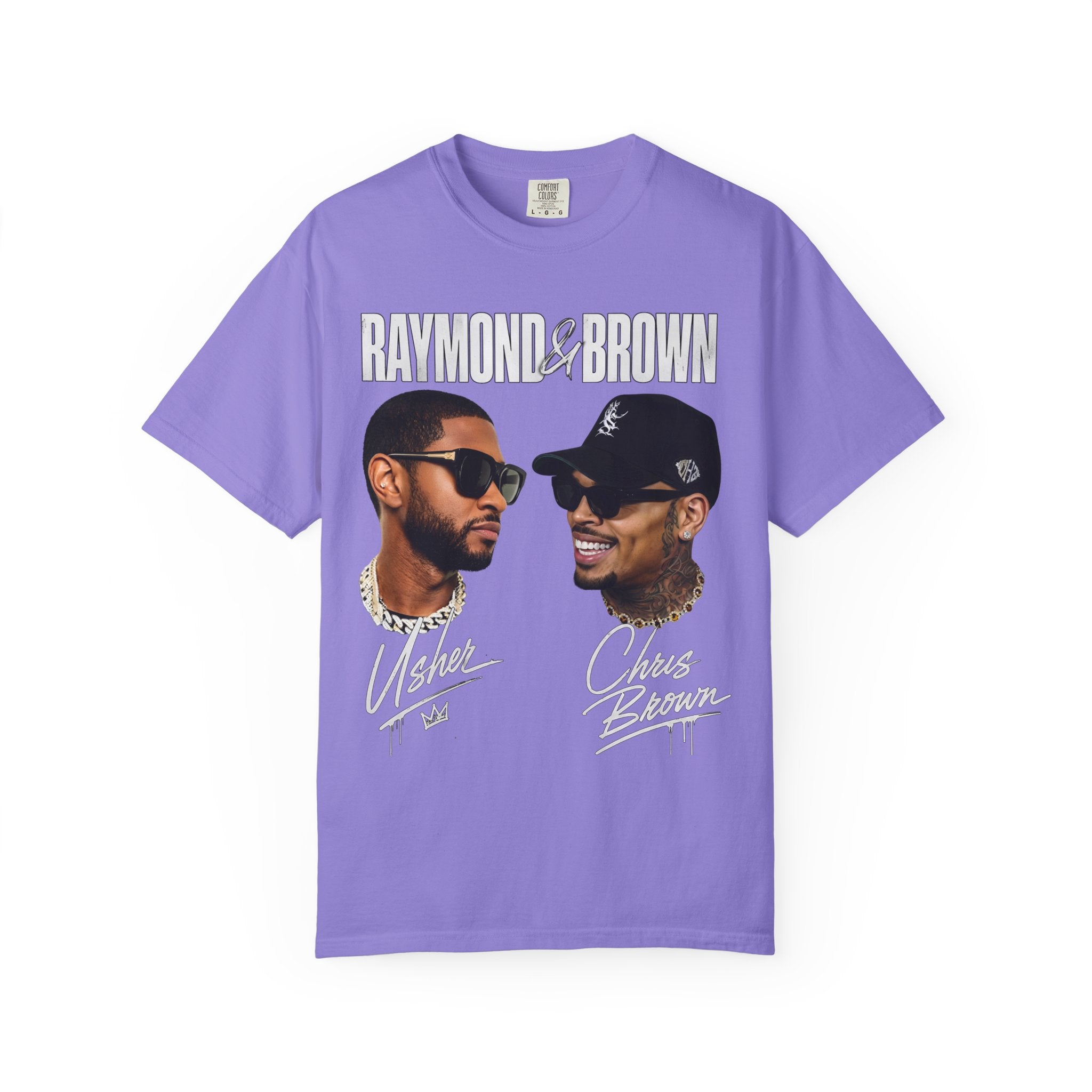 The R&B Tour comfort colors Fan Shirt, Concert Tee, Front and Back Graphic T-Shirt, Unisex Music Fan Tee, Concert Outfit,