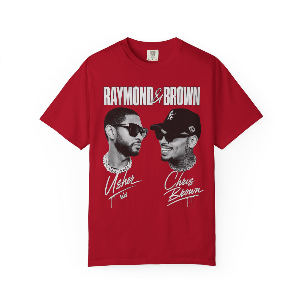 The R&B Tour comfort colors Fan Shirt, Concert Tee, Front and Back Graphic T-Shirt, Unisex Music Fan Tee, Concert Outfit,