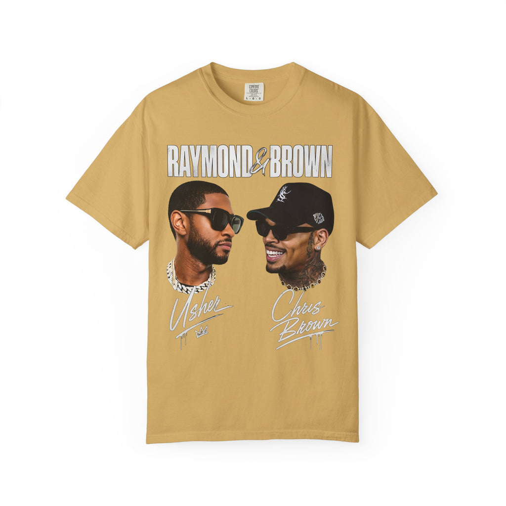 The R&B Tour comfort colors Fan Shirt, Concert Tee, Front and Back Graphic T-Shirt, Unisex Music Fan Tee, Concert Outfit,