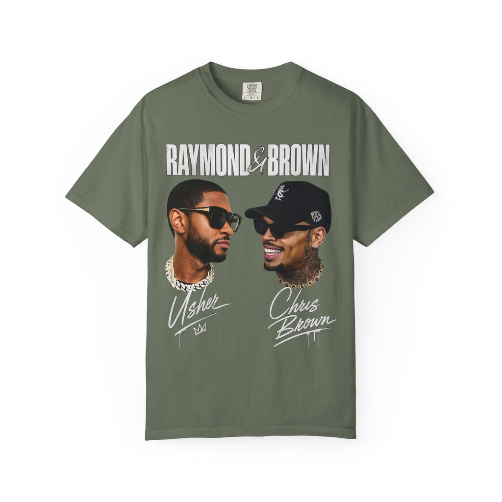 The R&B Tour comfort colors Fan Shirt, Concert Tee, Front and Back Graphic T-Shirt, Unisex Music Fan Tee, Concert Outfit,