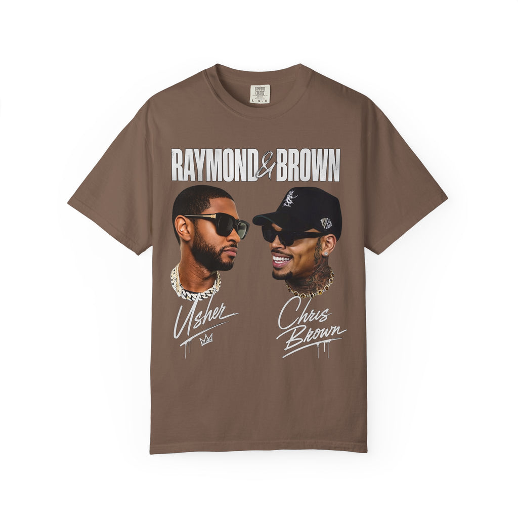 The R&B Tour comfort colors Fan Shirt, Concert Tee, Front and Back Graphic T-Shirt, Unisex Music Fan Tee, Concert Outfit,