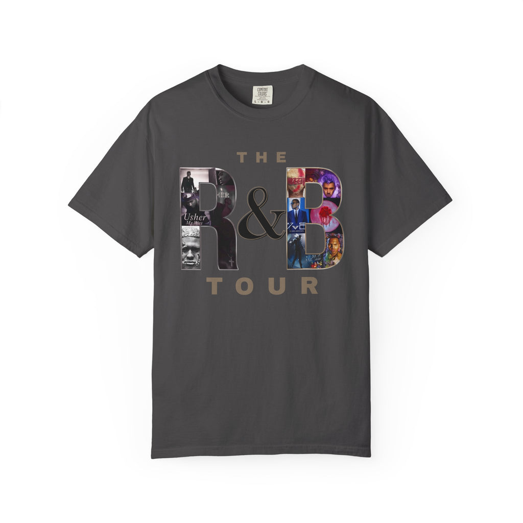 The R&B Tour Fan Shirt, Concert Tee, Front and Back Graphic T-Shirt, Unisex Music Fan Tee, Concert Outfit, Gift for R and B Lovers