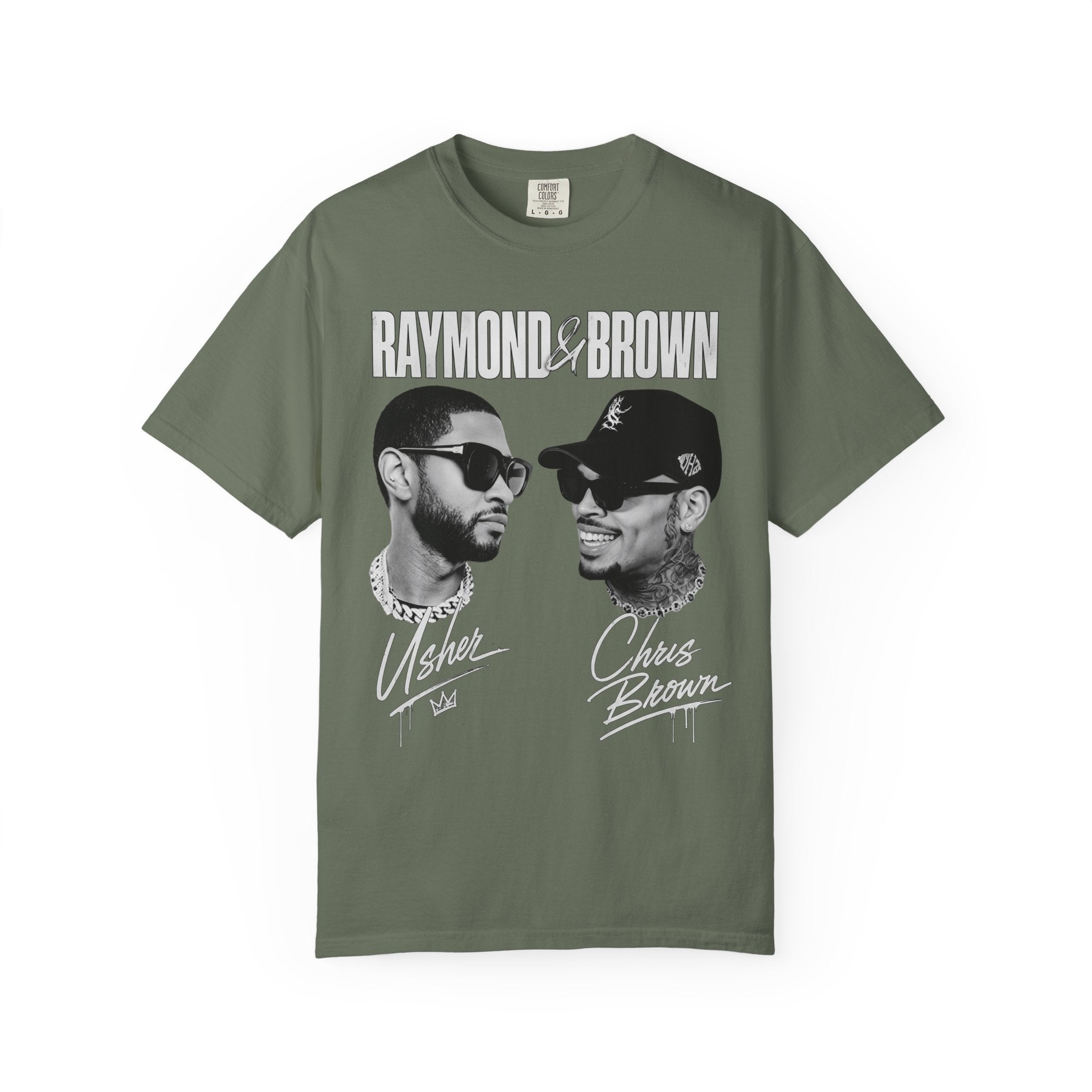 The R&B Tour comfort colors Fan Shirt, Concert Tee, Front and Back Graphic T-Shirt, Unisex Music Fan Tee, Concert Outfit,