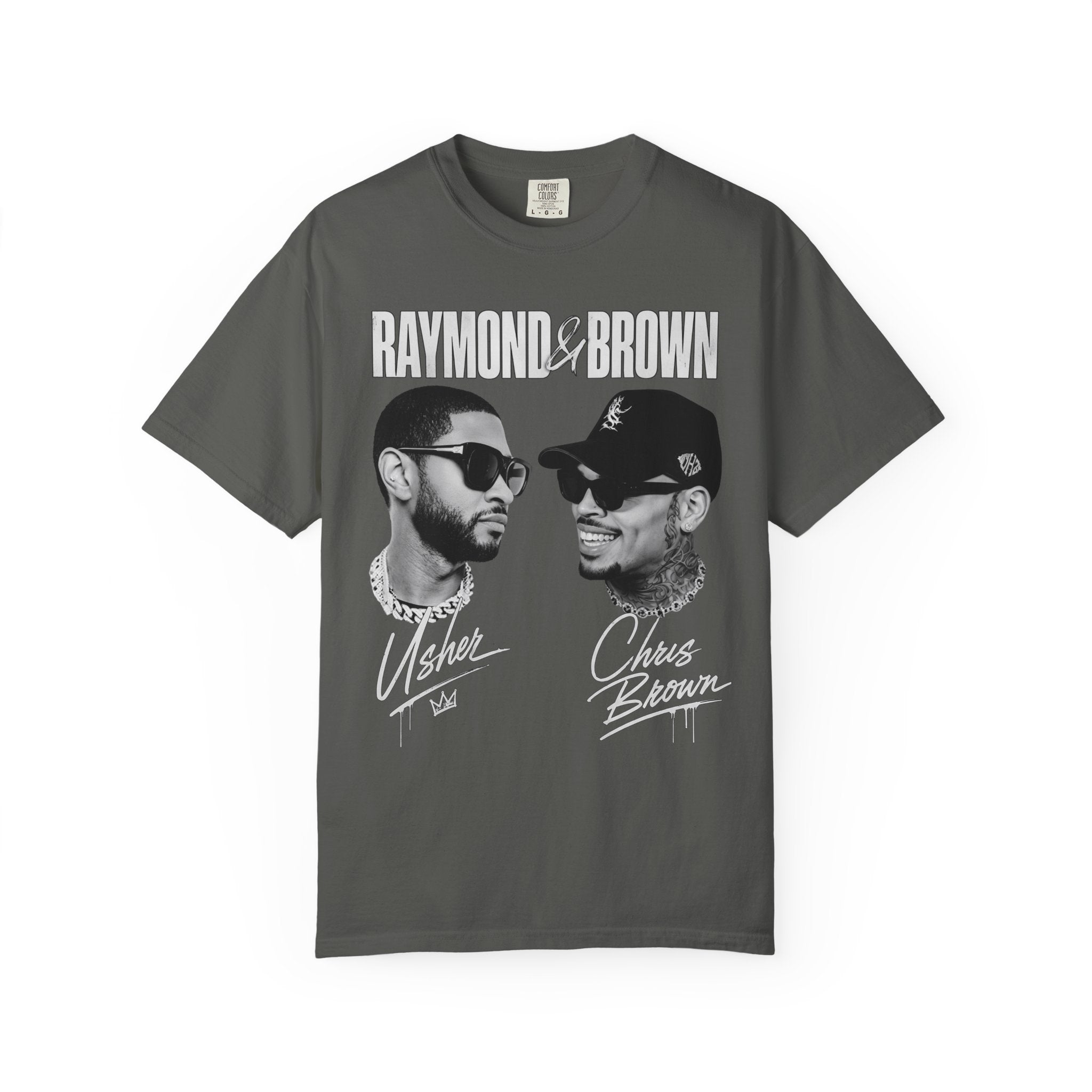 The R&B Tour comfort colors Fan Shirt, Concert Tee, Front and Back Graphic T-Shirt, Unisex Music Fan Tee, Concert Outfit,