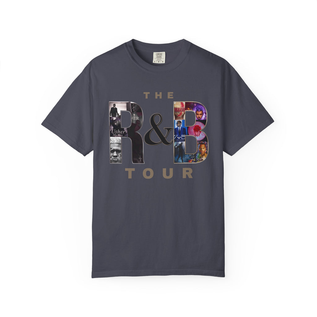 The R&B Tour Fan Shirt, Concert Tee, Front and Back Graphic T-Shirt, Unisex Music Fan Tee, Concert Outfit, Gift for R and B Lovers
