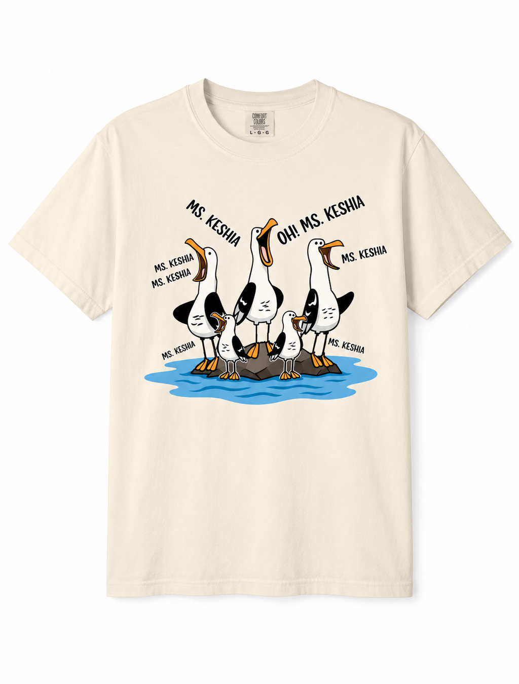 Custom Teacher seagull shirt