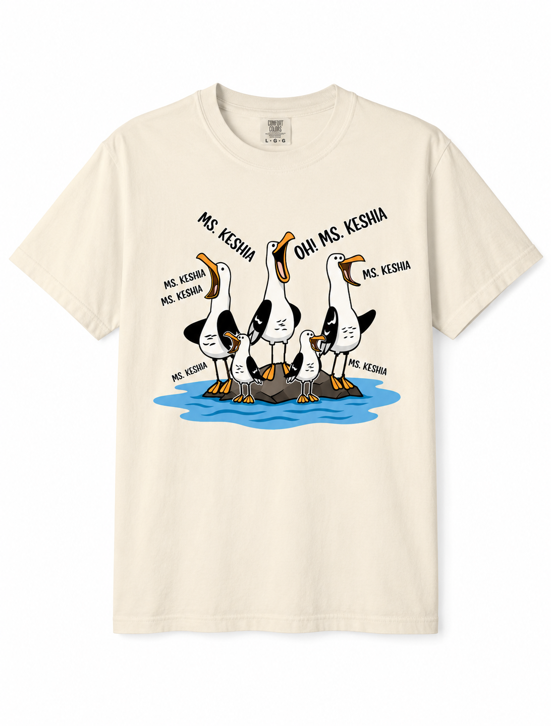 Custom Teacher seagull shirt