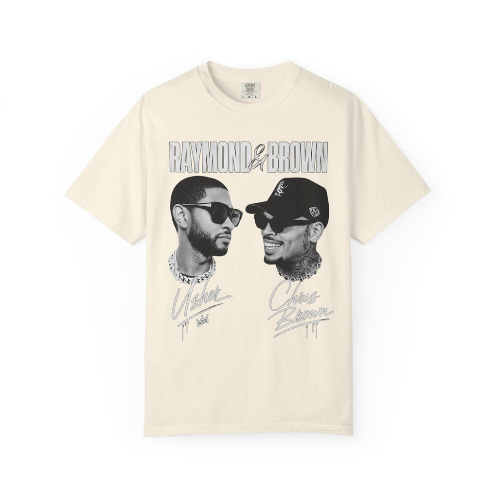 The R&B Tour comfort colors Fan Shirt, Concert Tee, Front and Back Graphic T-Shirt, Unisex Music Fan Tee, Concert Outfit,