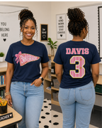 Grade Level Teacher Tee | Personalized Name & Grade Shirt