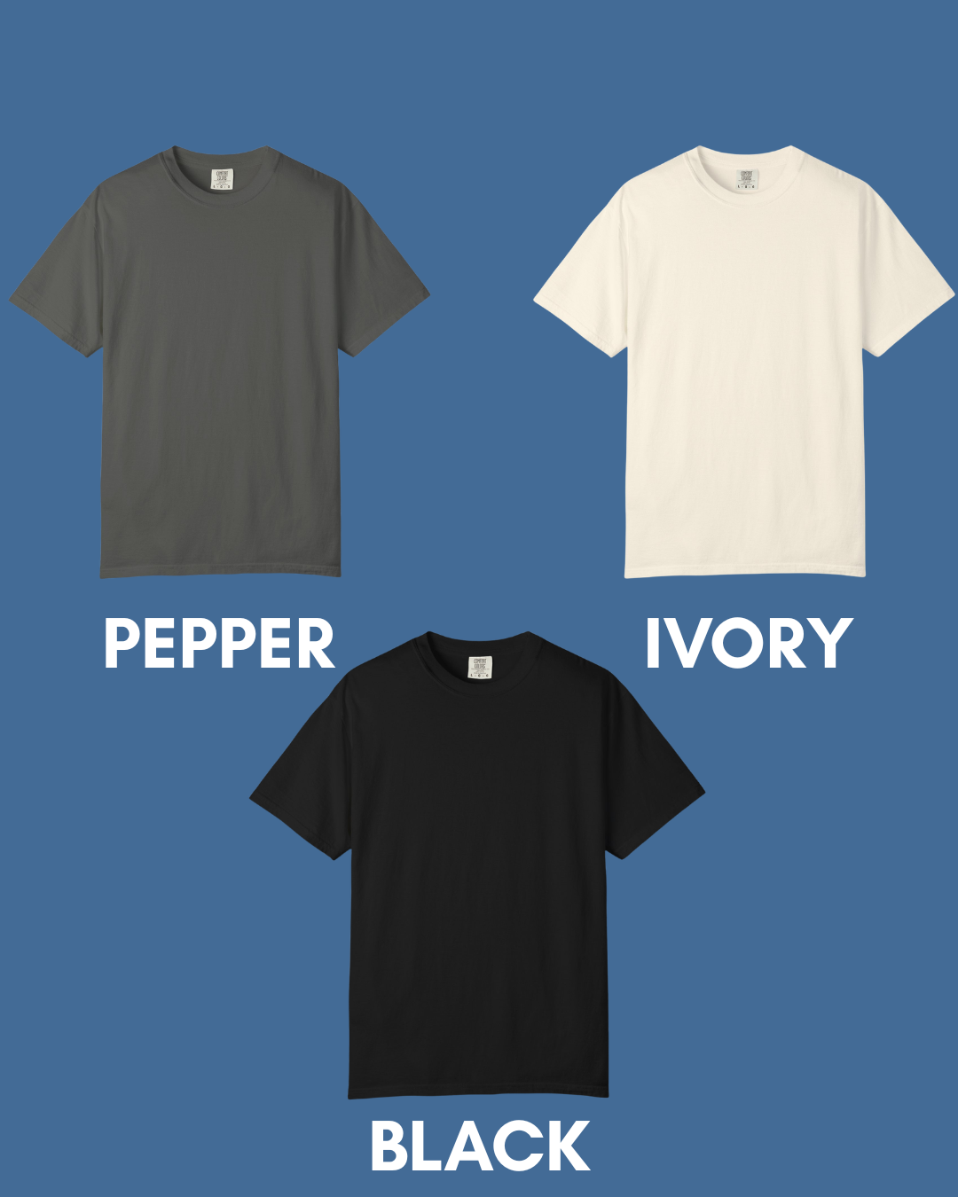Personalized Game Day Comfort Colors® Shirt | Custom Player Name, Number or Initials | Sports Mom Spirit Tee