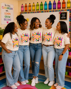 Grade Level Teacher Shirt | Pre-K – 5th Grade Teacher Tee | Colorful Back to School Shirt