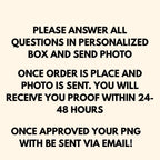 Custom Sports PNG | Game Day Digital Download | Senior Night | Team Spirit | Personalized Fan Sign | No Physical Item